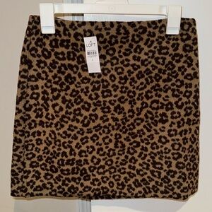 NWT Loft Cheetah Skirt